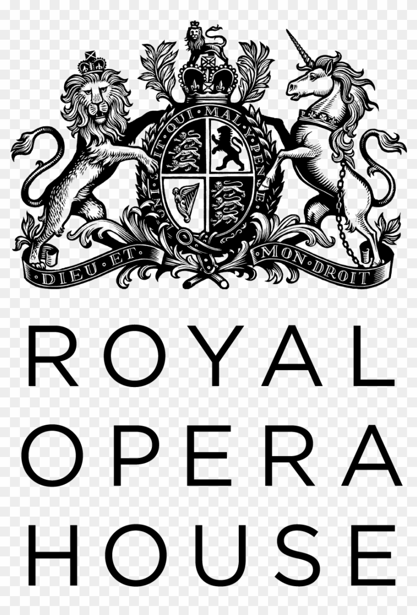 Royal Opera House Logo Black - Royal Opera House Logo Clipart #651945
