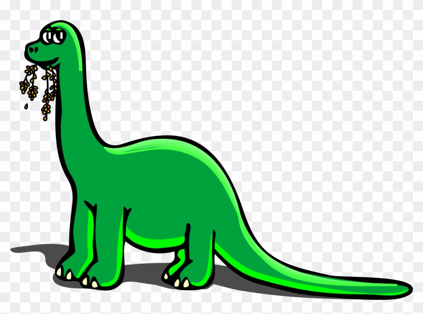 Dinosaurs Clipart Brontosaurus - Brachiosaurus Clipart - Png Download