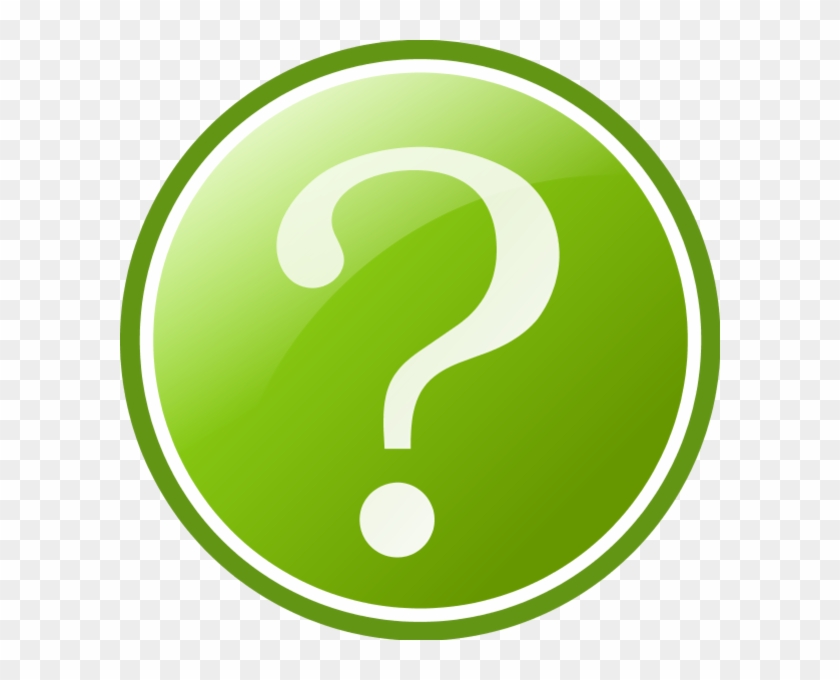 Question Button Vector Clipart - Question Mark Icon Png Green Transparent Png #652427