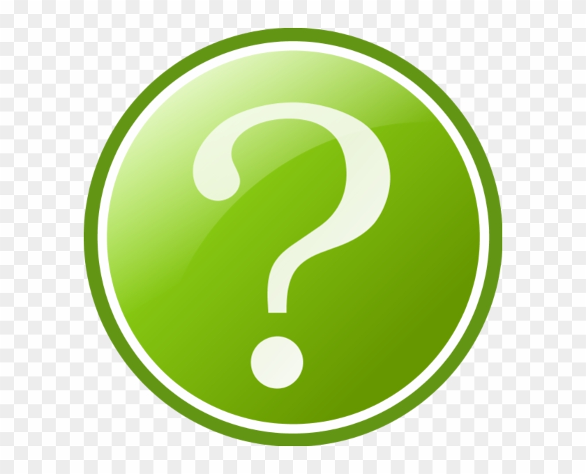 Question Button Vector Clipart - Question Mark Icon Png Green Transparent Png