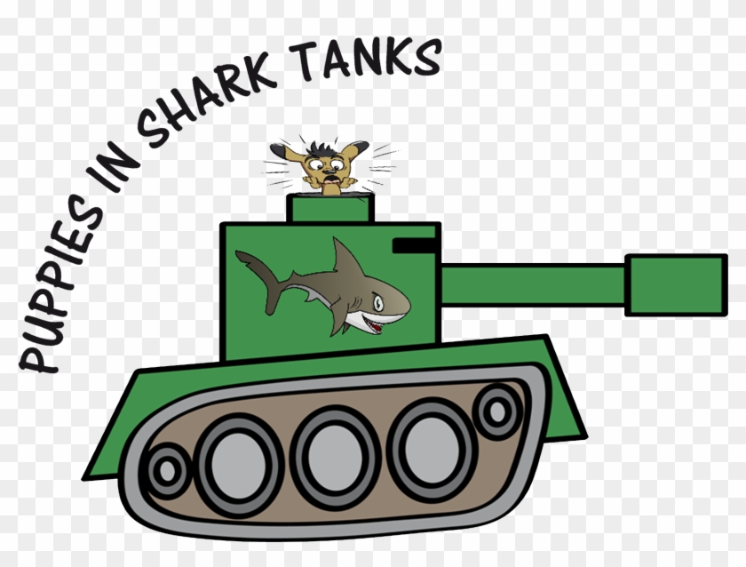 Cob Puppies In Shark Tanks , Png Download - Tank Clipart Png Transparent Png #652461
