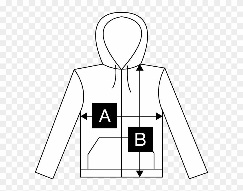 Unisex Zip Hooded Sweatshirt - Hoodie Clipart