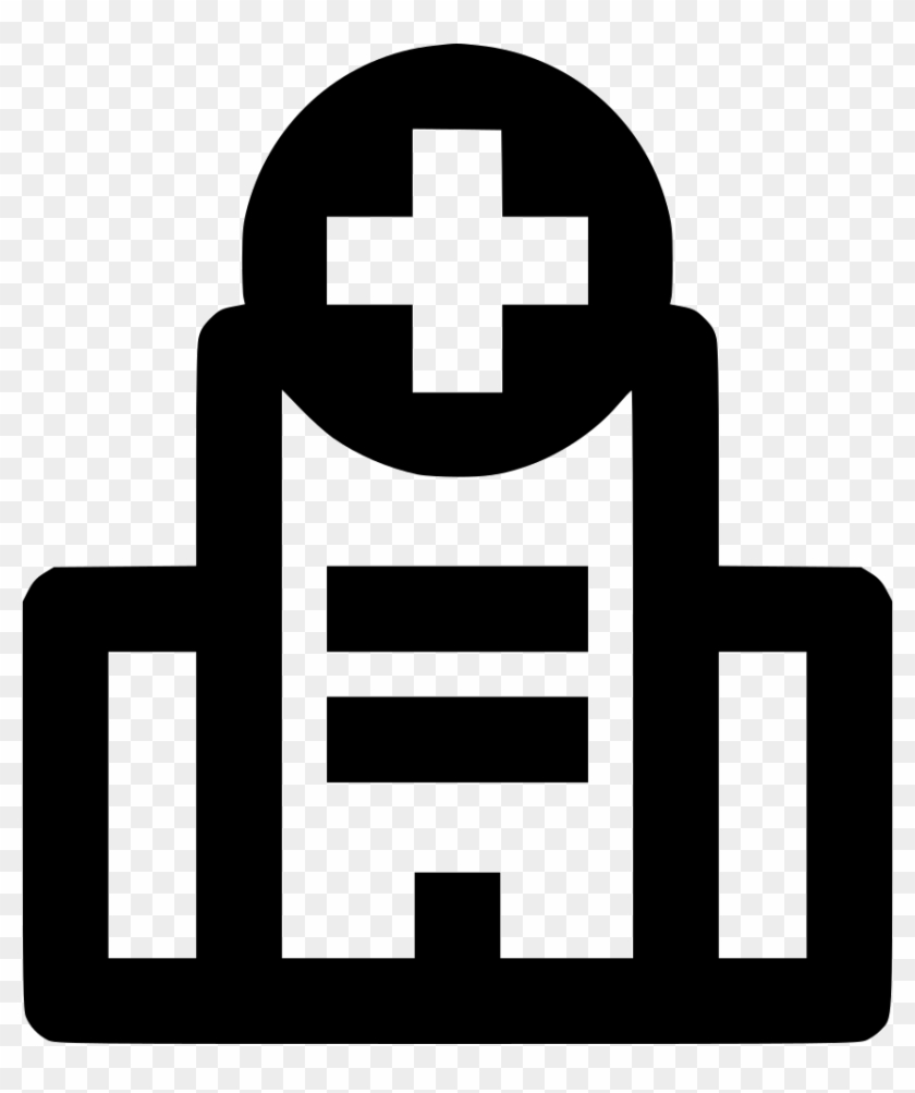 Png File Svg - Building Plus Icon Clipart #652899