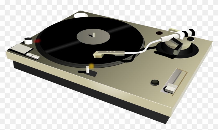 File - Turntable - Svg - Turntable Render Clipart #653095