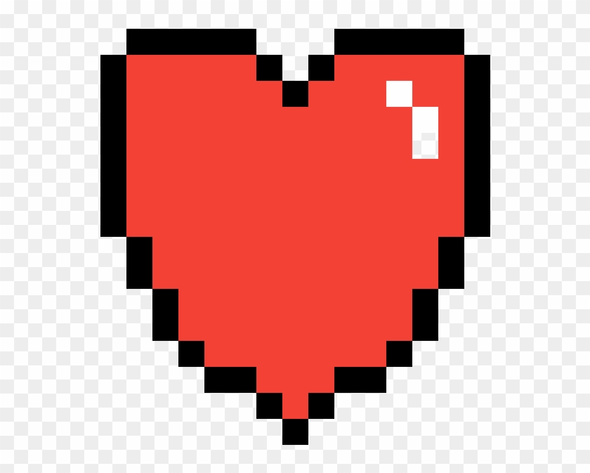 Cute Heart - Pixel Art Rainbow Heart Clipart
