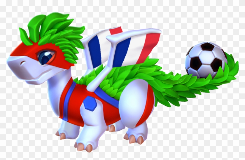 Champion Dragon - Cartoon Clipart