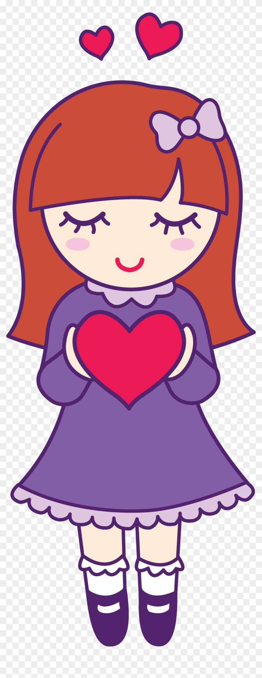 2798 X 7107 3 - Cute Girl Clipart - Png Download