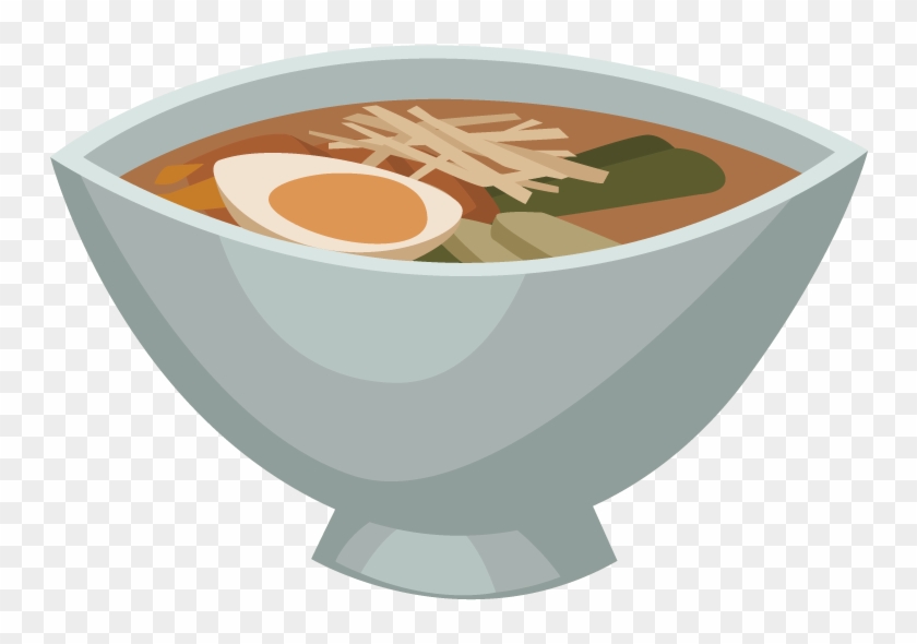 Ramen Clipart Chinese Noodle - Noodle Bowl Vector Png Transparent Png