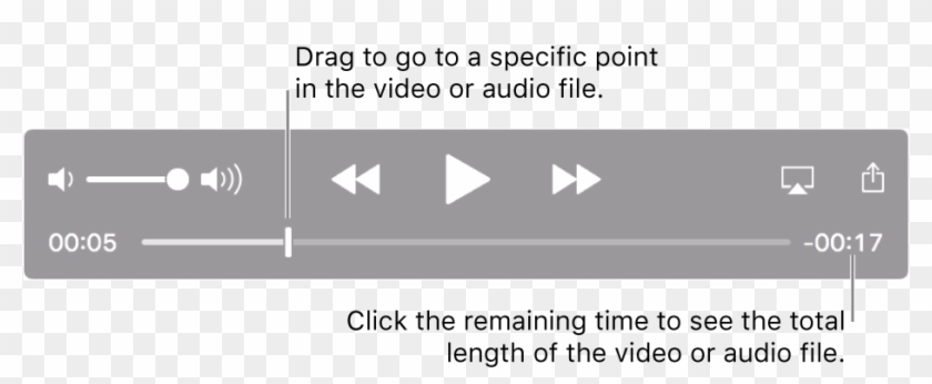 934 X 348 8 - Video Play Bar Png Clipart