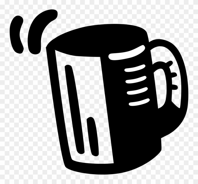 Vector Illustration Of Coffee Mug Beverage Cup - Kaffeebecher Clipart - Png Download