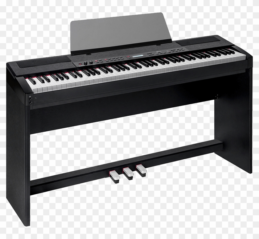 Roland Digital Piano - Transparent Background Keyboard Piano Png Clipart #654635