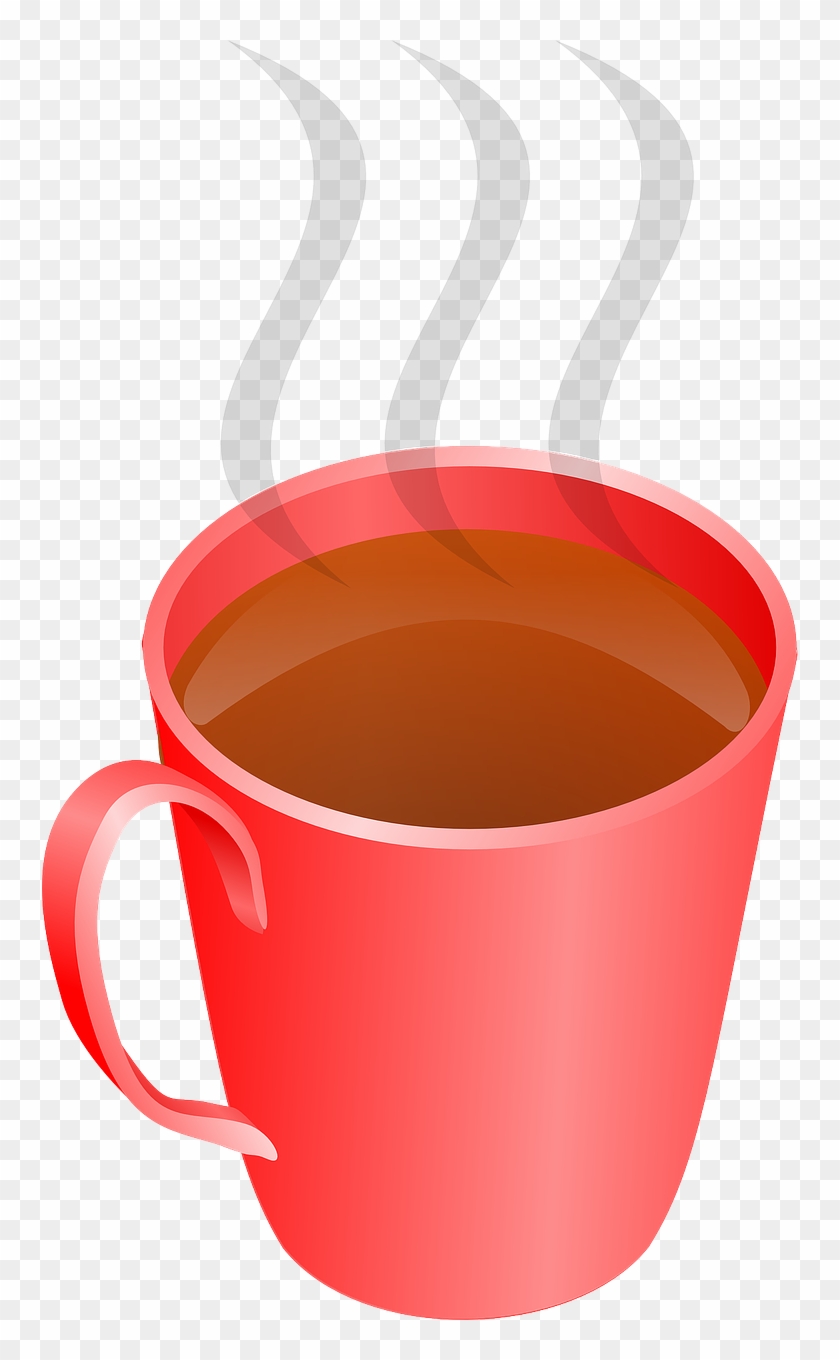 Coffee Cup Mug - Clip Art Hot Drink - Png Download