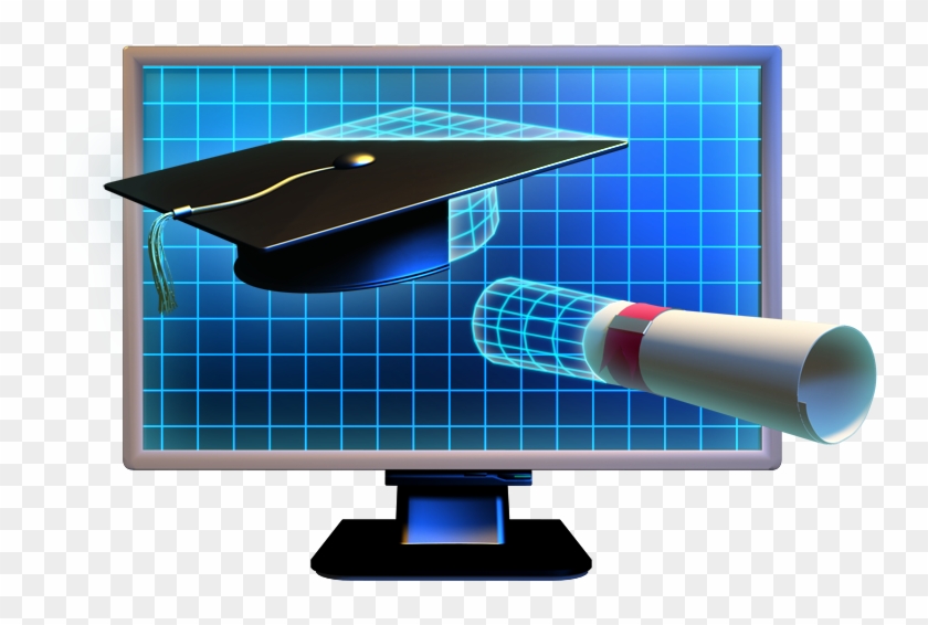 E Learning Transparent Images - Computer Monitor Clipart