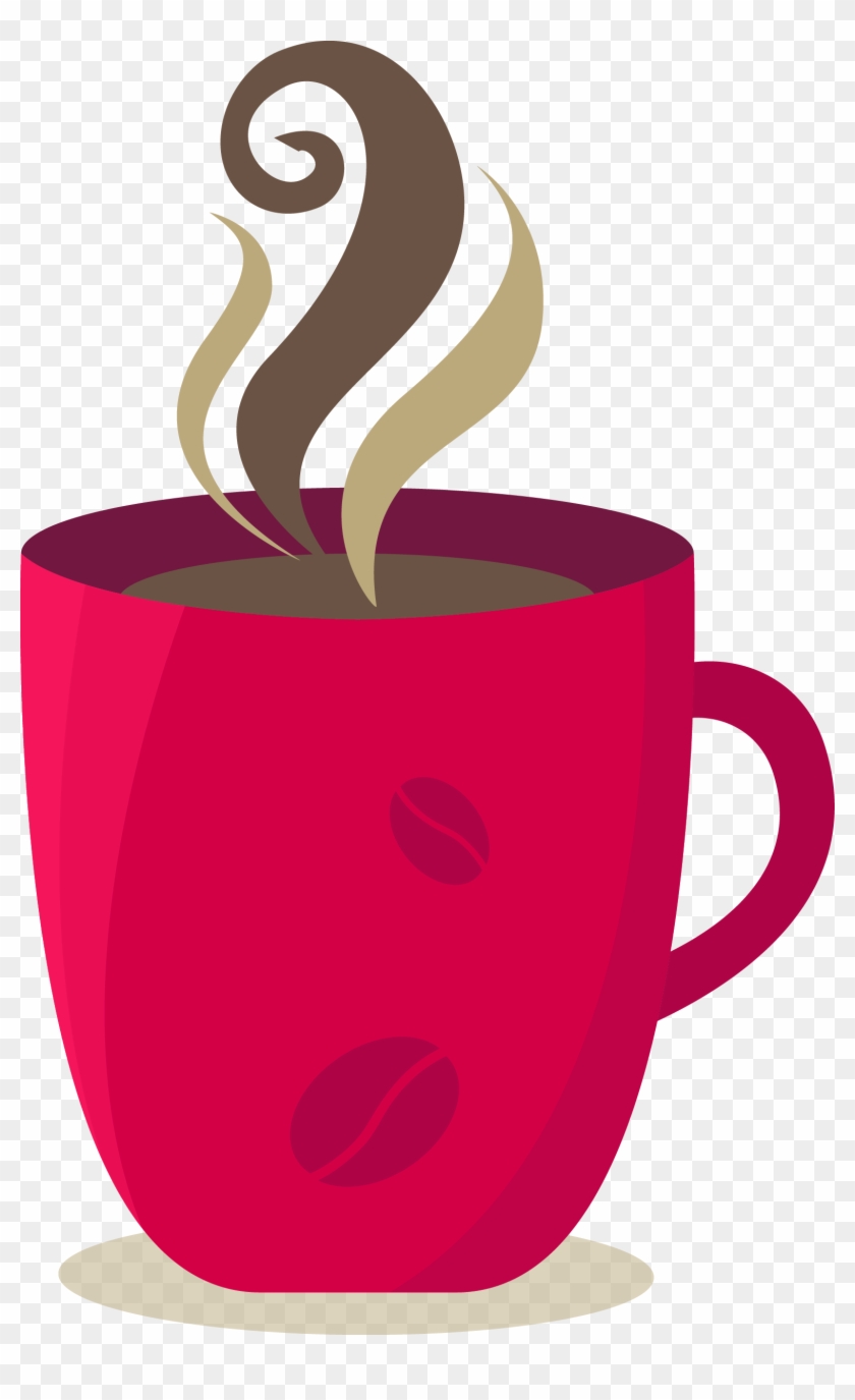 Cafe Material - Coffee Mug Cartoon Png Clipart #655143