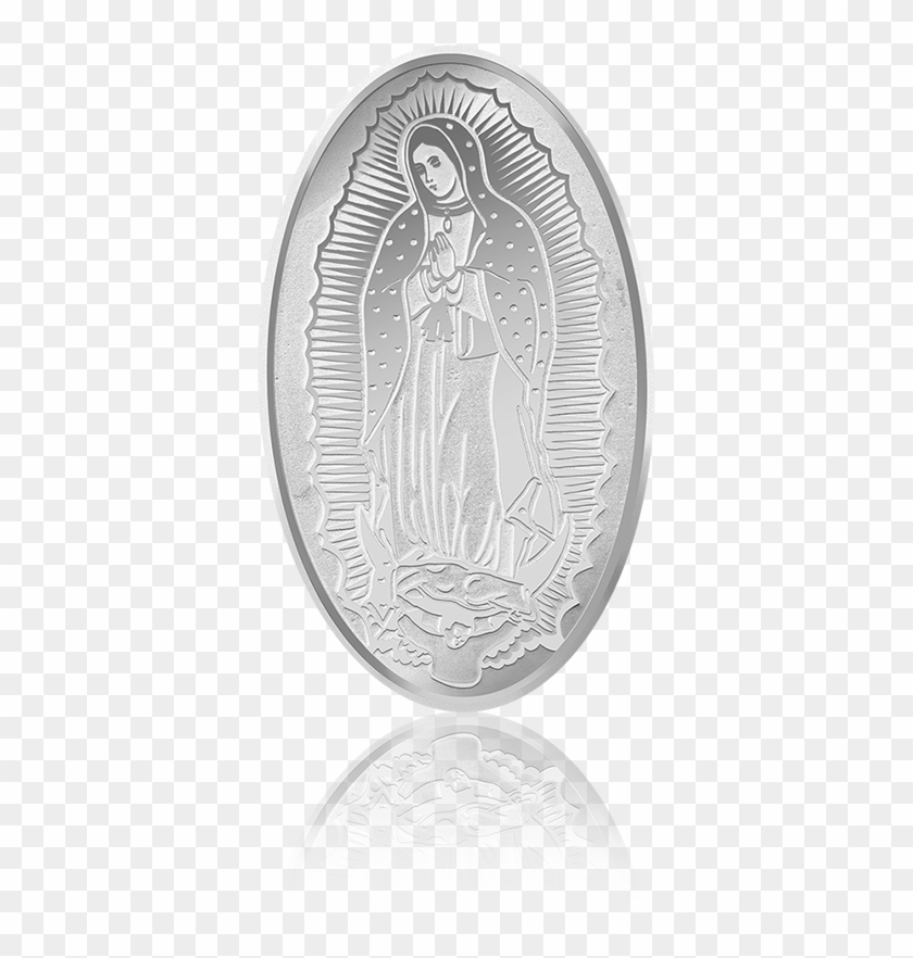 Our Lady Of Guadalupe - Silver Clipart #655176