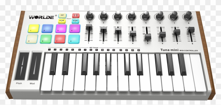 Number Of Keys, 25 Keys - Teclado Yamaha Psr 360 Clipart #655464