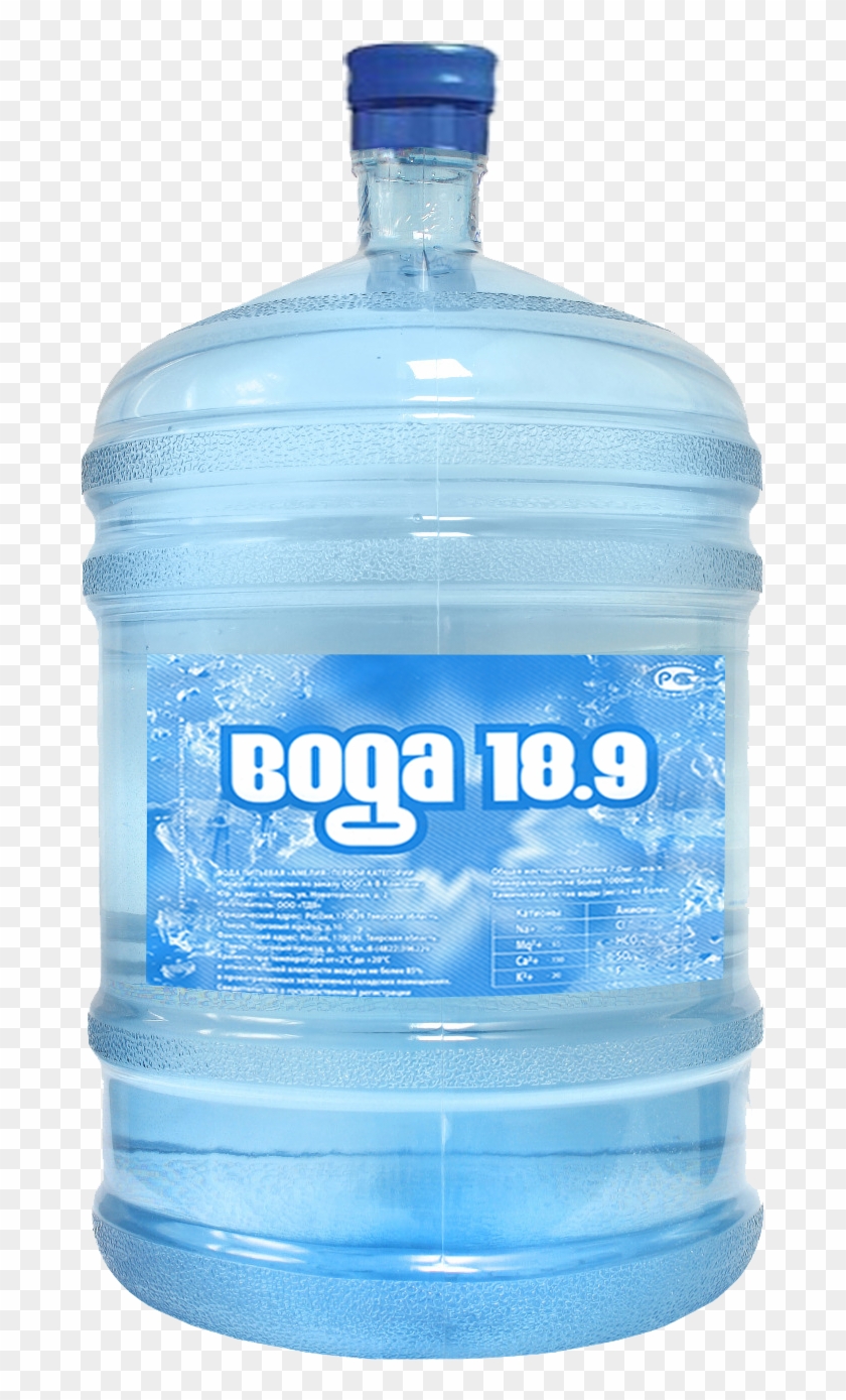 Water Bottle Png Image - Mineral Water Bottle Png Clipart #655497