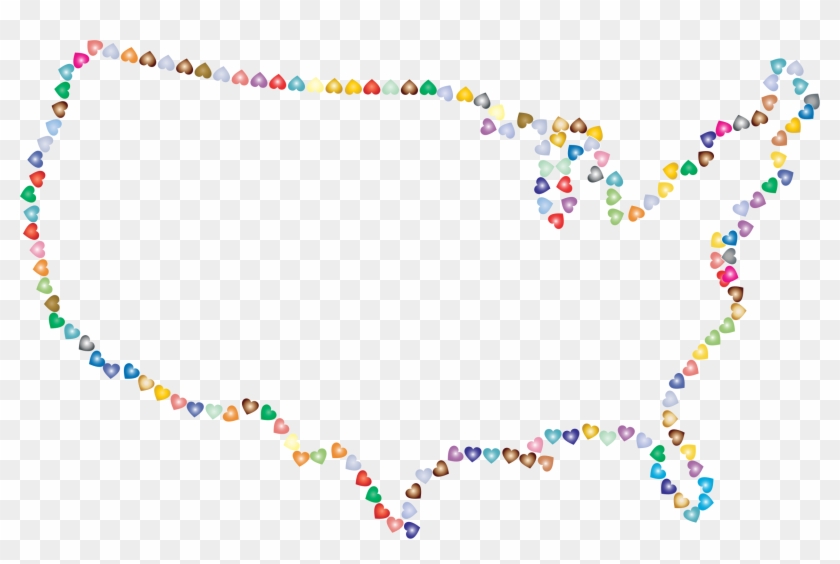 This Free Icons Png Design Of Prismatic Hearts United Clipart #655810