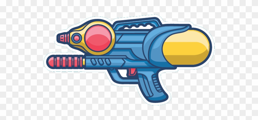 Clip Freeuse Stock Water Designer Clip Art Transprent - Water Gun - Png Download #655916