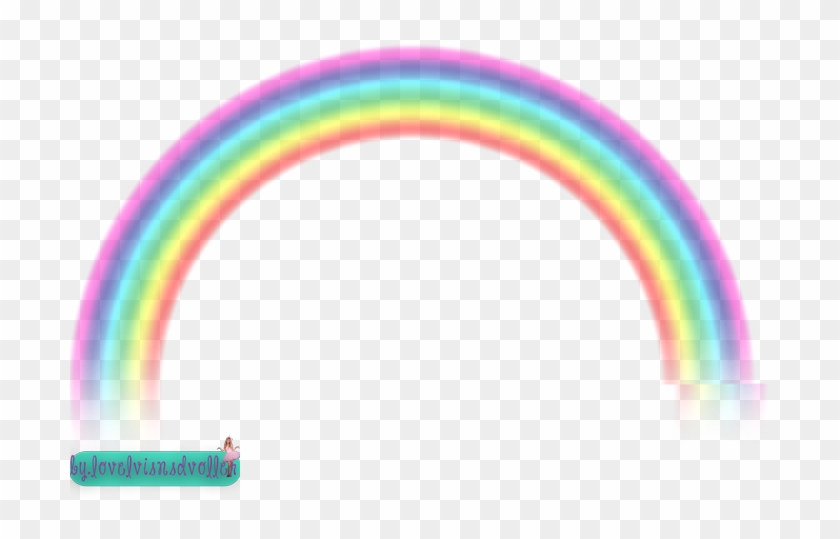 Arco Iris Em Png - Arco Iris En Psd Clipart #656553