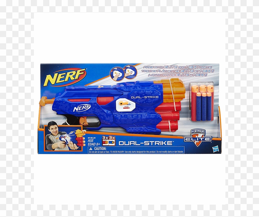 Nerf Mega Dual Strike Clipart