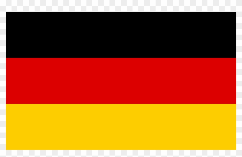 German Flag Medium - Bandera De Alemania Pequeña Clipart #656785