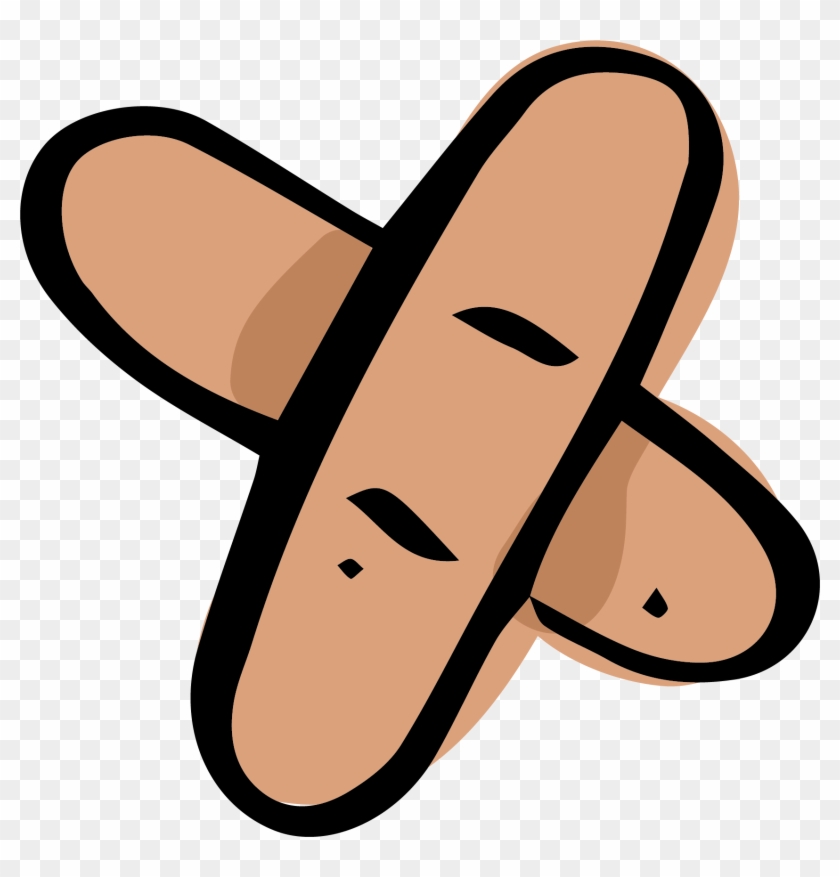 Freeuse Band Aid Cartoon Adhesive Clip Art Transprent - Cartoon Band Aid - Png Download