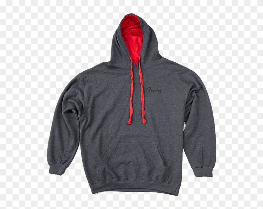 Fender Pullover Sweatshirt, Black With Red Hood, Xl Clipart #657132