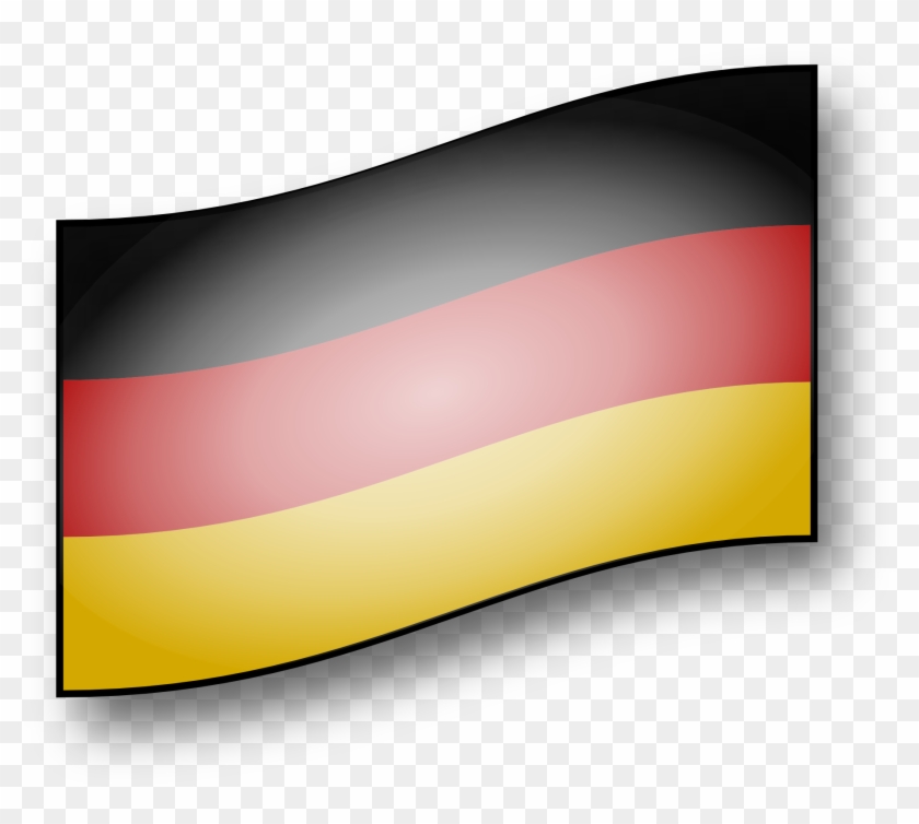 Germany Flag 1979px 308 - Bandera Del Pais Alemania Clipart #657275