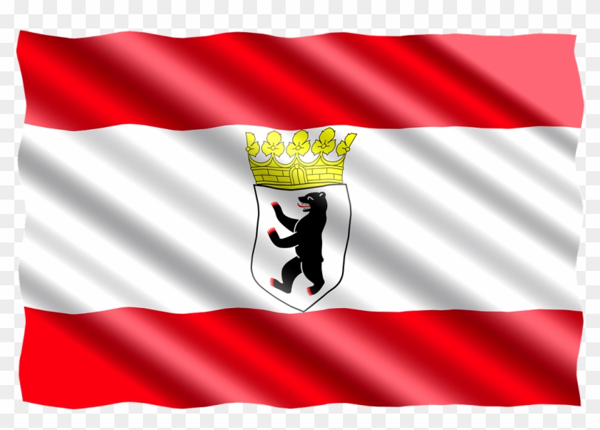 Germany Flag Regions - Berlin Clipart