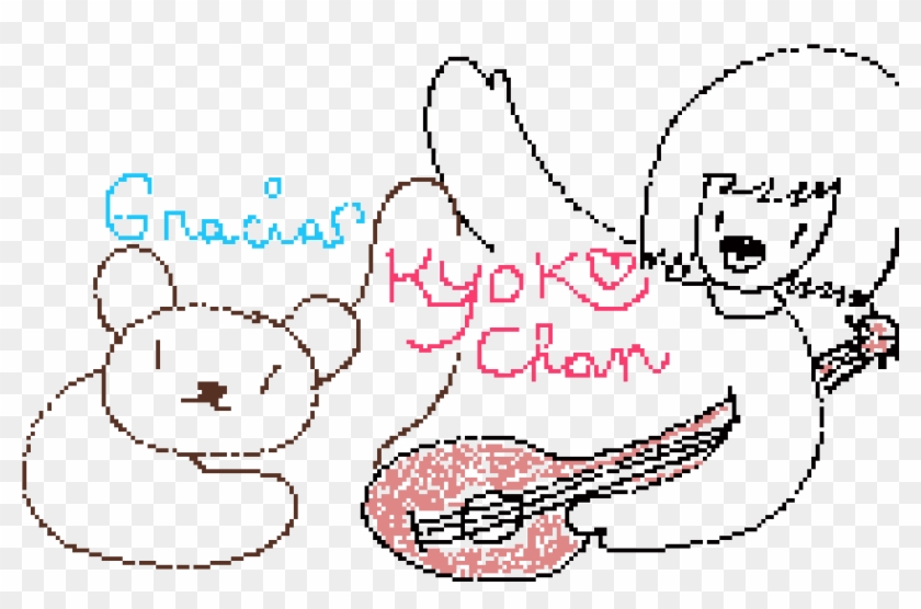 Gracias Kyoko - Cartoon Clipart