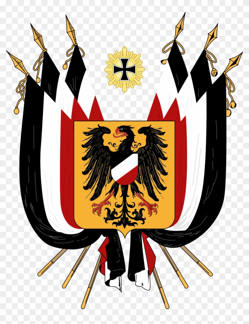 East Germany Flag Clipart Person - Imperial German Coat Of Arms - Png Download #657596