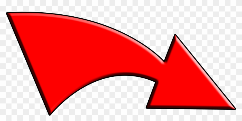 Big Red Clickbait Arrow Clipart