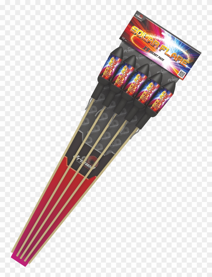 Primed Pyro Solar Flare Rockets - Solar Flare Rockets Clipart