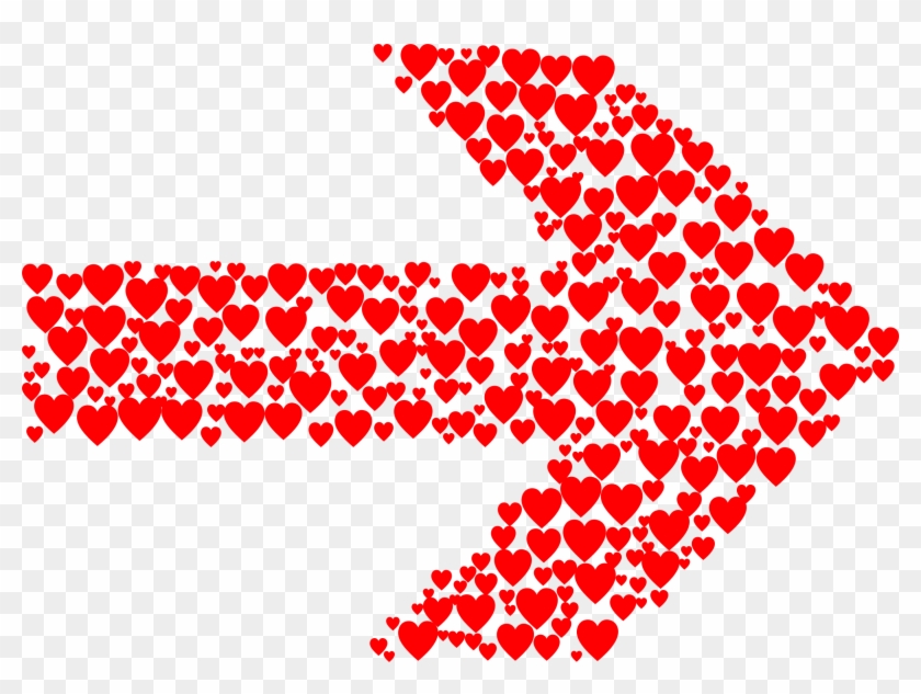 Hearts Arrow - Arrow Of Hearts Clipart