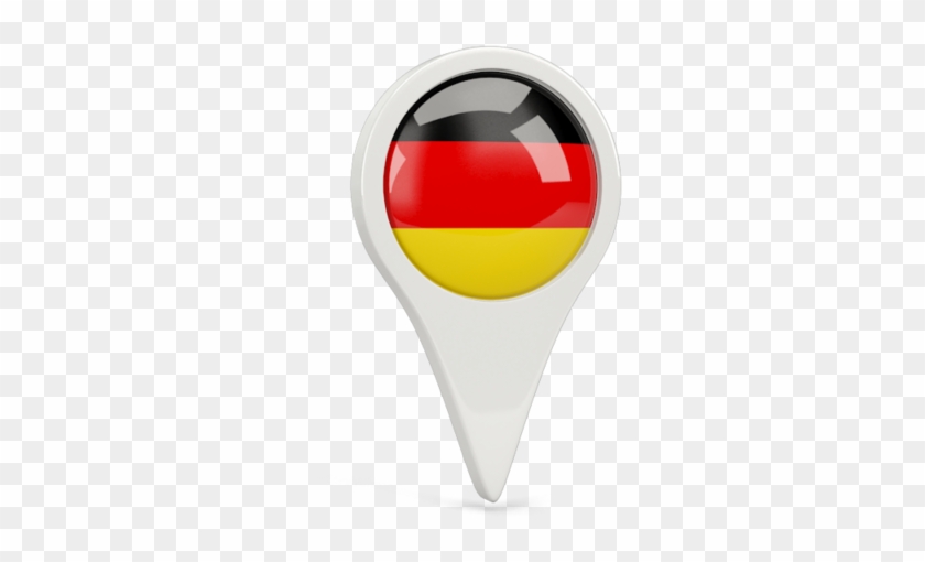 Illustration Of Flag Of Germany - Hong Kong Flag Pin Clipart