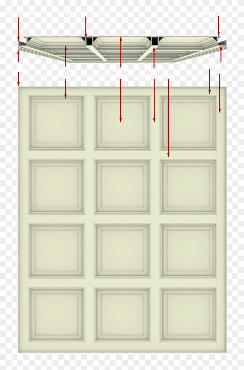 Anatomy Of Tcc White Text & Red Arrows - Architecture Clipart #658047