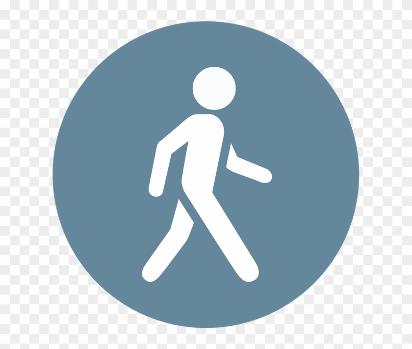 Walk Ins North Hills Family Medicine - White Walking Icon Png Clipart