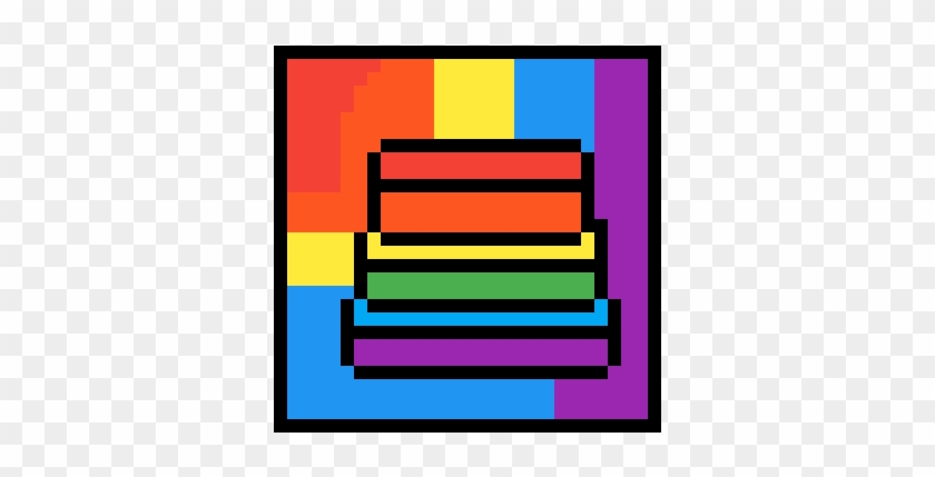 O Bolo Arco Iris E Caixa Arco Iris Clipart #658225