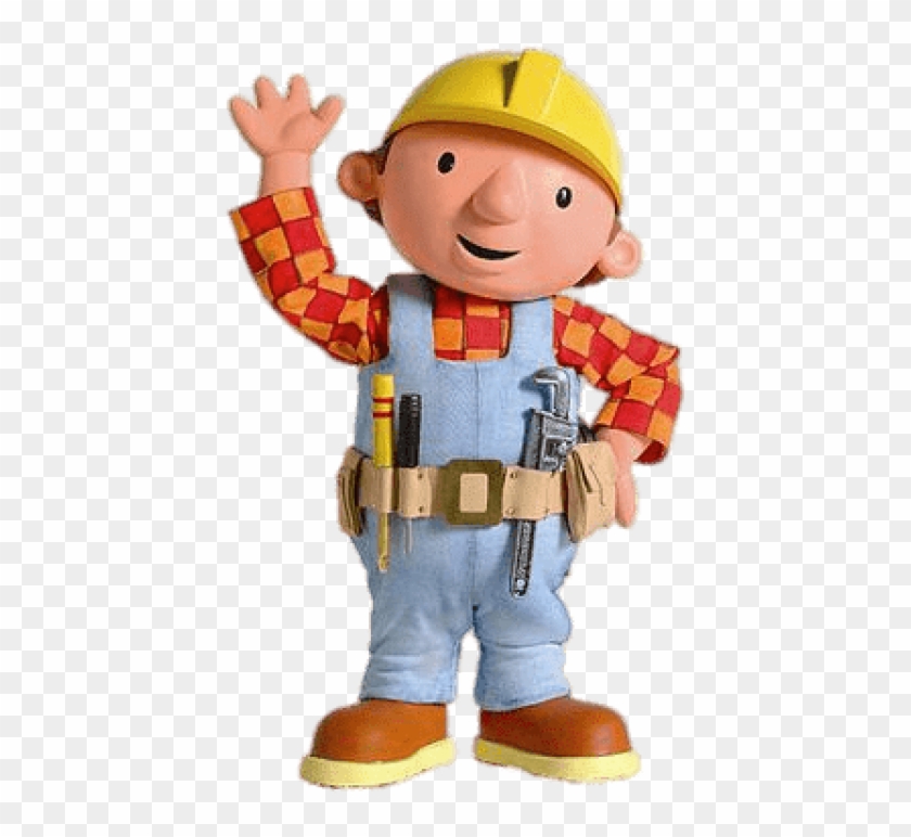 Free Png Download Old Bob The Builder Waving Clipart - Bob The Builder Png Transparent Png #658244