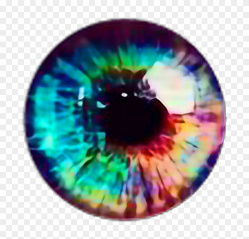 Rainbow Arcoíris Sticker Eye Ojo Eyerainbow Ojoarcoiris Clipart #658269