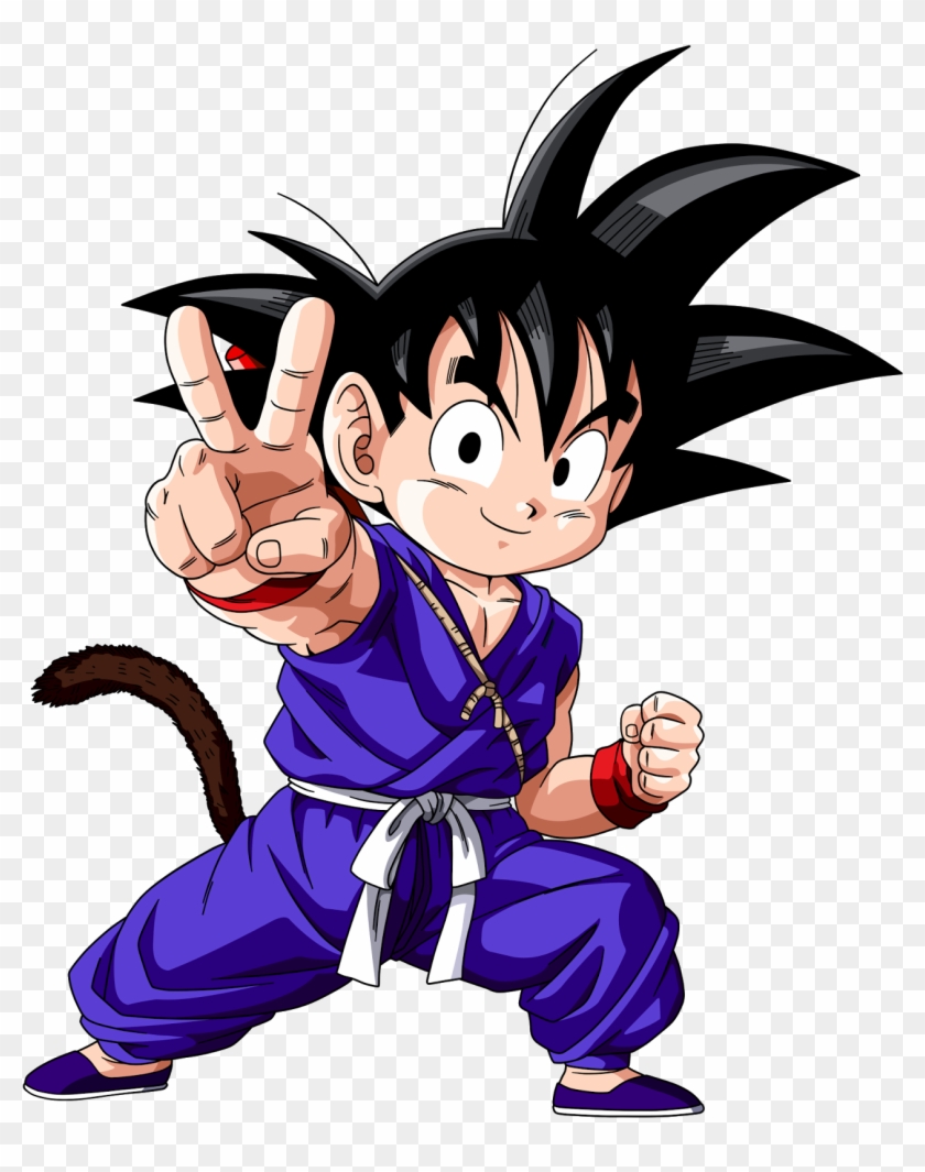 Gracias Goku Goku Png, Dragon Ball Z, Dragon Z, Manga - Son Goku Kid Clipart