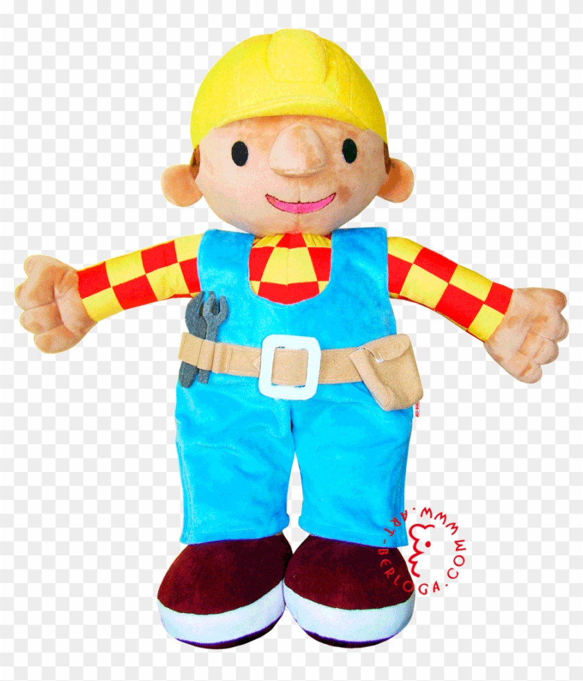 Custom Tailoring Of A Toy Bob The Builder - Stuffed Toy Clipart #658655