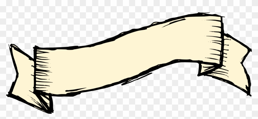 Free Download - Transparent Hand Drawn Banner Clipart