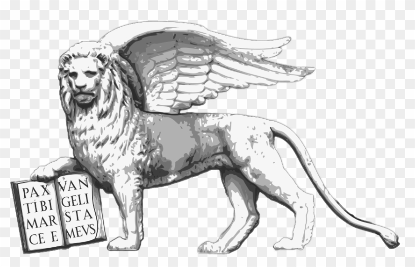 Leone Di San Marco - Lion Of St Mark Clipart #658920