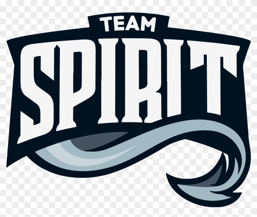 Wordmark - Team Spirit Dota 2 Logo Clipart