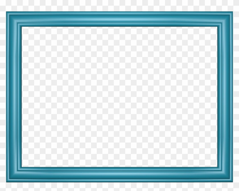 Free Png Blue Border Frame Png - Parallel Clipart