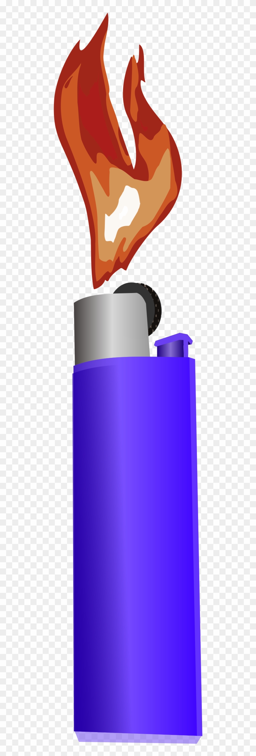 This Free Icons Png Design Of Lighter With Flame , - Free Clip Art Lighter Transparent Png