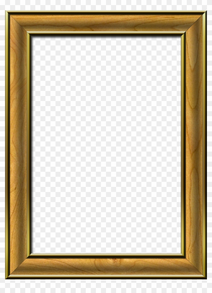 Marco De Madera Fino Para Fotografias - Picture Frame Clipart