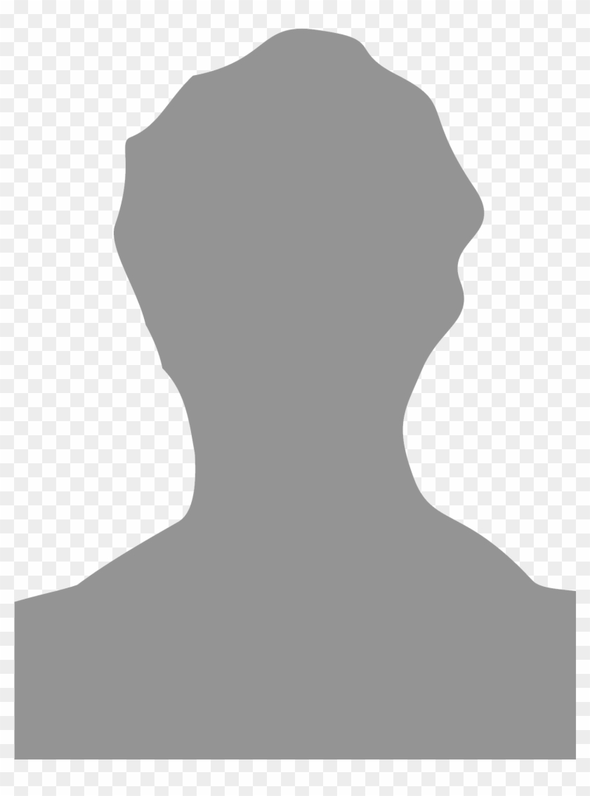 Blank Portrait, Male - Blank Male Portrait Clipart
